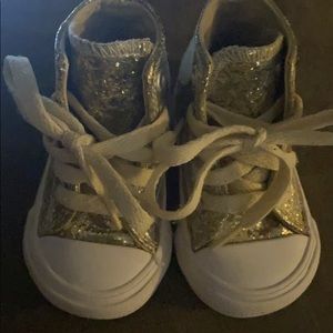 Converse high top infant sneaker size 2